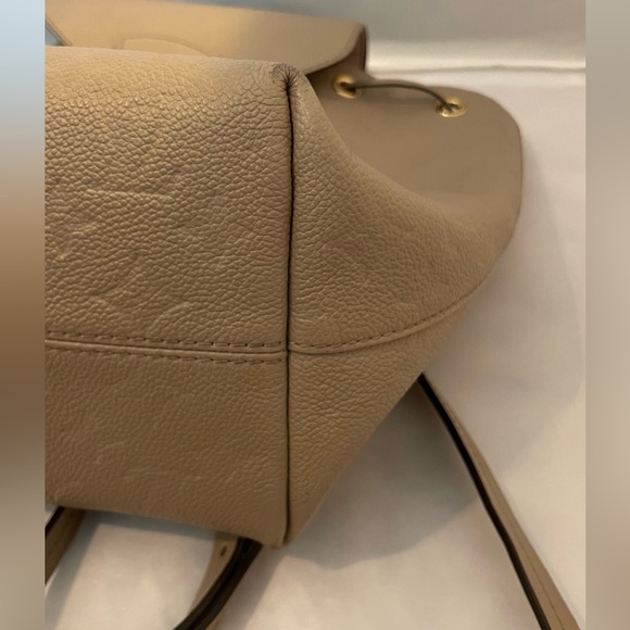 Authentic Louis Vuitton Montsouris Backpack Monogram Empreinte Leather - Picture 6 of 10